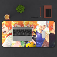 Load image into Gallery viewer, Shōyō Hinata Mouse Pad (Desk Mat) With Laptop