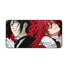 Load image into Gallery viewer, Sebastian and Grell Mouse Pad (Desk Mat)