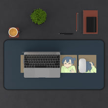 Load image into Gallery viewer, Nichijō Mouse Pad (Desk Mat) With Laptop