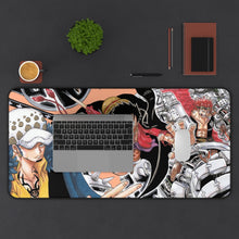 Load image into Gallery viewer, Monkey D. Luffy Mouse Pad (Desk Mat) With Laptop