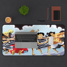 Load image into Gallery viewer, One Piece Monkey D. Luffy Mouse Pad (Desk Mat) Background
