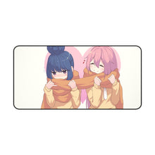 Load image into Gallery viewer, Laid-Back Camp Mouse Pad (Desk Mat)