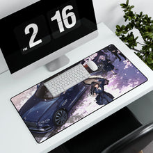 Load image into Gallery viewer, Anime Girl Mouse Pad (Desk Mat) With Laptop