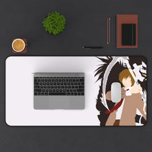 Load image into Gallery viewer, Death Note Light Yagami, Ryuk Mouse Pad (Desk Mat) With Laptop