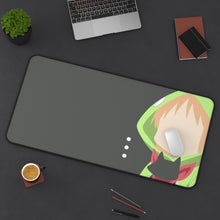 Load image into Gallery viewer, Nichijou wallpaper Mouse Pad (Desk Mat) On Desk