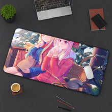 Load image into Gallery viewer, Taking time together! Mouse Pad (Desk Mat) On Desk