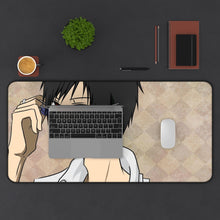 Load image into Gallery viewer, Durarara!! Izaya Orihara Mouse Pad (Desk Mat) With Laptop