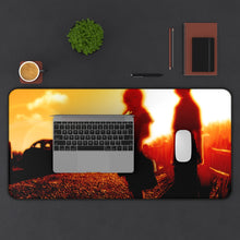 Load image into Gallery viewer, Neon Genesis Evangelion Mouse Pad (Desk Mat) With Laptop