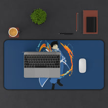 Load image into Gallery viewer, Roy Mustang minimalist Mouse Pad (Desk Mat) With Laptop