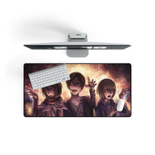 Load image into Gallery viewer, Eren, Mikasa and Armin become zombies Mouse Pad (Desk Mat)