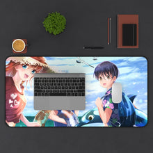 Load image into Gallery viewer, Kagura (Gintama) Mouse Pad (Desk Mat) With Laptop