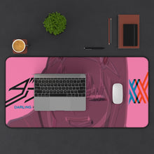 Load image into Gallery viewer, Zero Two (Darling in the FranXX) Mouse Pad (Desk Mat) With Laptop
