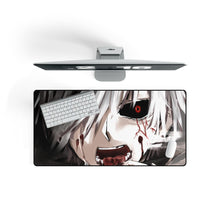 Load image into Gallery viewer, Tokyo Ghoul Ken Kaneki Mouse Pad (Desk Mat) On Desk