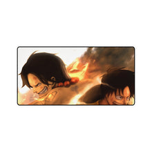 Load image into Gallery viewer, Ace and Luffy Mouse Pad (Desk Mat)