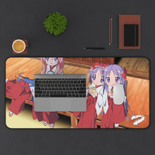 Load image into Gallery viewer, Lucky Star Mouse Pad (Desk Mat) With Laptop