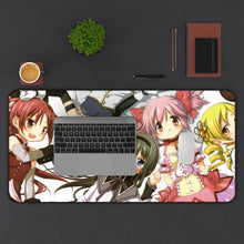 Load image into Gallery viewer, Puella Magi Madoka Magica Mouse Pad (Desk Mat) With Laptop