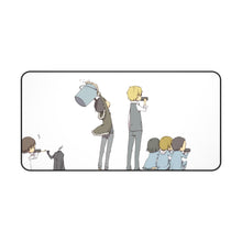 Load image into Gallery viewer, Durarara!! Izaya Orihara, Shizuo Heiwajima, Celty Sturluson, Masaomi Kida, Anri Sonohara Mouse Pad (Desk Mat)