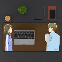 Load image into Gallery viewer, Tsuki Ga Kirei Mouse Pad (Desk Mat) With Laptop