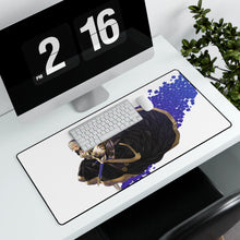 Load image into Gallery viewer, Anime Swordwoman Mouse Pad (Desk Mat) With Laptop