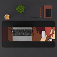 Load image into Gallery viewer, Monogatari (Series) Mouse Pad (Desk Mat) With Laptop