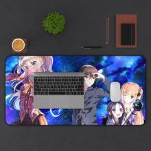 Load image into Gallery viewer, Charlotte Nao Tomori, Ayumi Otosaka Mouse Pad (Desk Mat) With Laptop