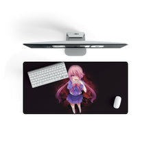 Load image into Gallery viewer, Mirai Nikki Yuno Gasai Mouse Pad (Desk Mat) On Desk
