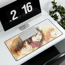 Load image into Gallery viewer, Anime Attack On Titan Mouse Pad (Desk Mat) With Laptop