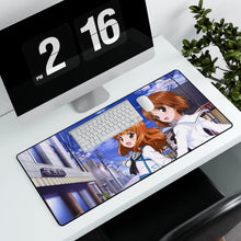 Load image into Gallery viewer, Girls und Panzer Mouse Pad (Desk Mat) With Laptop