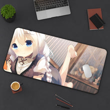 Load image into Gallery viewer, Is The Order A Rabbit? Mouse Pad (Desk Mat) On Desk