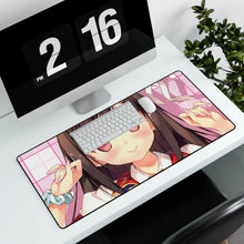 Load image into Gallery viewer, Anime Girl Mouse Pad (Desk Mat) With Laptop