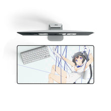 Load image into Gallery viewer, Is It Wrong to Try to Pick Up Girls in a Dungeon? Hestia Mouse Pad (Desk Mat) On Desk
