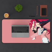 Load image into Gallery viewer, Gurren Lagann Yoko Littner Mouse Pad (Desk Mat) With Laptop