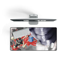 Load image into Gallery viewer, Luffy vs Kaido Mouse Pad (Desk Mat) On Desk