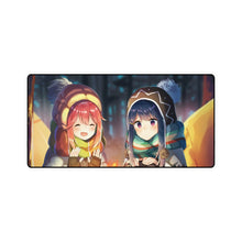 Load image into Gallery viewer, Laid-back camp Nadeshiko & Rin camp fire Mouse Pad (Desk Mat)