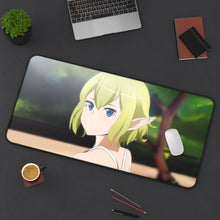 Load image into Gallery viewer, Is It Wrong To Try To Pick Up Girls In A Dungeon? Mouse Pad (Desk Mat) On Desk