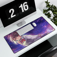 Load image into Gallery viewer, Your Name. Mouse Pad (Desk Mat) With Laptop