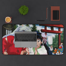 Load image into Gallery viewer, InuYasha Mouse Pad (Desk Mat) With Laptop