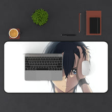 Load image into Gallery viewer, Summer Time Rendering Shinpei Ajiro Mouse Pad (Desk Mat) With Laptop