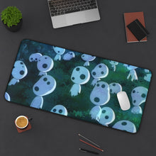 Load image into Gallery viewer, Princess Mononoke Mouse Pad (Desk Mat) On Desk