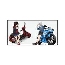 Load image into Gallery viewer, White Rose Mouse Pad (Desk Mat)