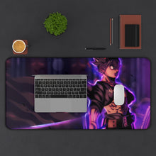 Load image into Gallery viewer, Black Clover Asta Mouse Pad (Desk Mat) With Laptop
