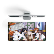 Load image into Gallery viewer, Girls und Panzer Mouse Pad (Desk Mat) On Desk