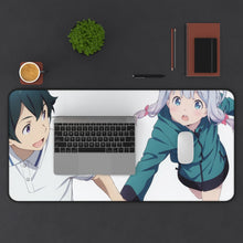 Load image into Gallery viewer, EroManga-Sensei Mouse Pad (Desk Mat) With Laptop