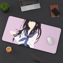 Load image into Gallery viewer, eru chitanda hyouka minimalist Mouse Pad (Desk Mat) On Desk