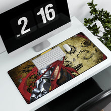 Load image into Gallery viewer, Anime FullMetal Alchemist Mouse Pad (Desk Mat) With Laptop