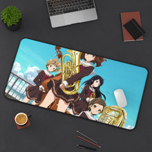 Load image into Gallery viewer, Sound! Euphonium Kumiko Oumae, Reina Kousaka, Hazuki Katou, Sapphire Kawashima Mouse Pad (Desk Mat) On Desk