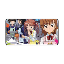Load image into Gallery viewer, A Certain Scientific Railgun Mikoto Misaka, Kuroko Shirai, Ruiko Saten Mouse Pad (Desk Mat)