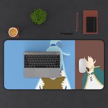 Load image into Gallery viewer, KonoSuba - God’s Blessing On This Wonderful World!! Mouse Pad (Desk Mat) With Laptop