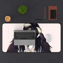 Load image into Gallery viewer, Overlord Albedo Mouse Pad (Desk Mat) With Laptop