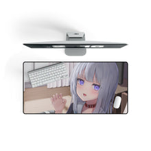 Load image into Gallery viewer, Anime Girl Mouse Pad (Desk Mat) On Desk